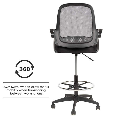 Symple Stuff Gregory Ergonomic Drafting Chair & Reviews Wayfair